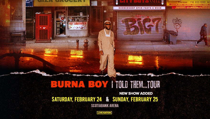 THORO Music: Burna Boy's "I Told Them… Tour" Hits Toronto! 🎤